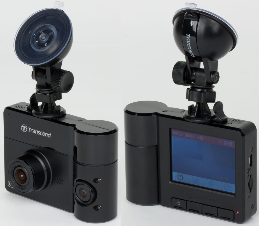 Обзор видеорегистратора Transcend DrivePro 550 с двумя камерами, автономной работой и мощным Wi-Fi-адаптером